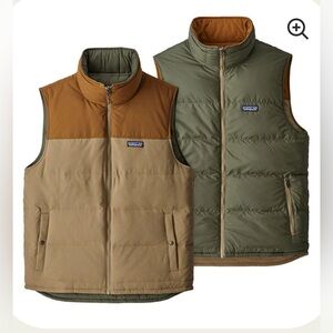 NWOT Patagonia® Worn Wear M's Reversible Bivy Down Vest size M